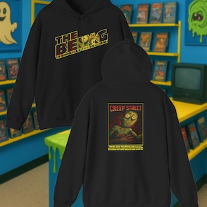 The Being - Vintage Horror Movie VHS Hoodie, Halloween Spooky Season Sweatshirt, Frankenstein Film, 80s Monster