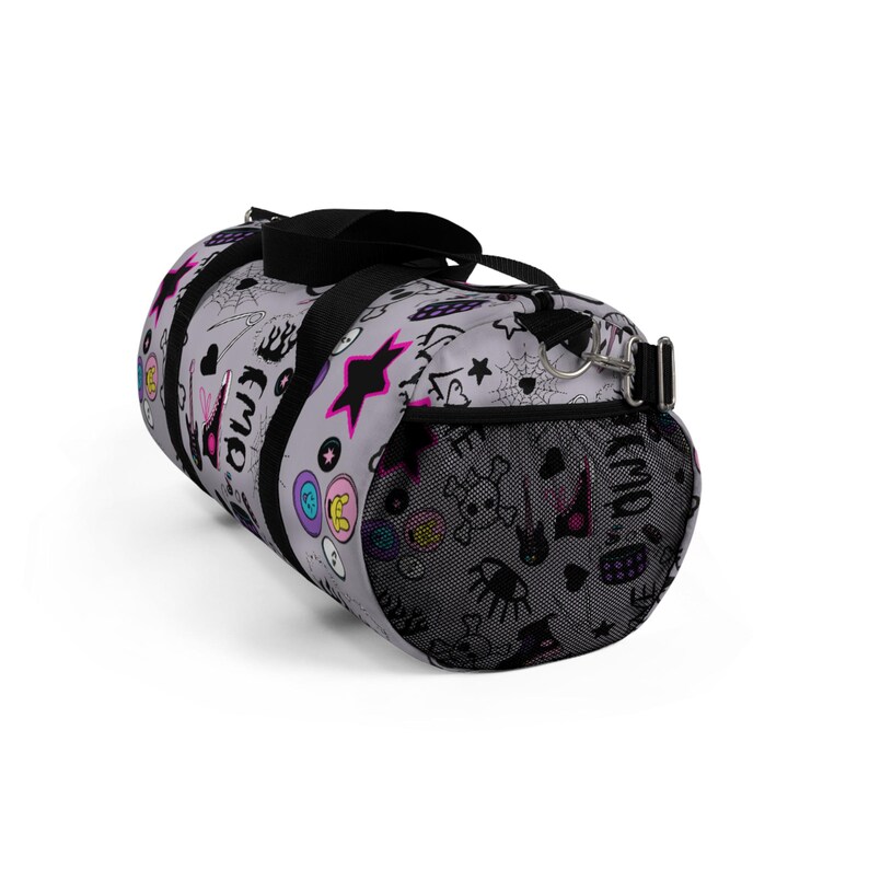 Emo Drawstring Bag Emo Gothic Duffel Bag - Etsy