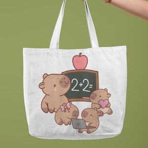 Capybara Classroom Tote Bag