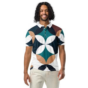 Men&#39;s fitted polo shirt circle of dbvite