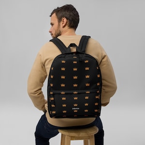 DBvite Black and Gold Backpack