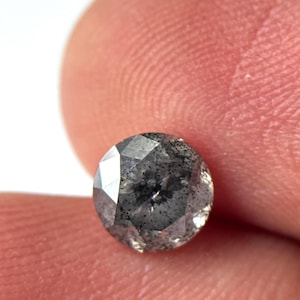 1.02 CT 6.00 x 4.33 MM Natural Round Brilliant cut Diamond, Loose Round Shape Diamond, Natural color Round Diamond, For Engagement