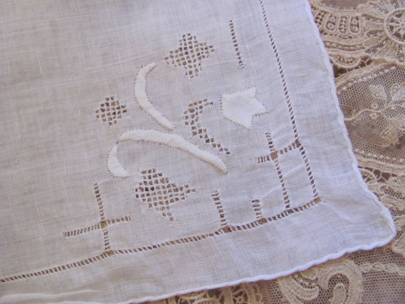 Hankie Beautiful Solid White Cotton Hankie Handkerchief