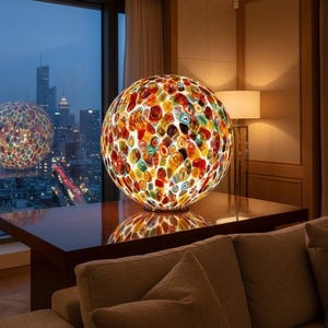 Murano table lamp 52 cm