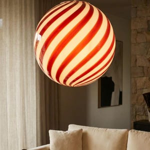 Murano-lampa 40 cm