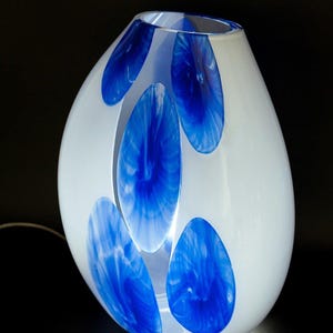 Murano glass lamp h 44 cm