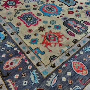 Neutral Pastel Oriental Rug for Living Room Decor 8x10 9x12 10x14 traditional Oushak for living room quick shipping Area/runner/osuhak/rugs