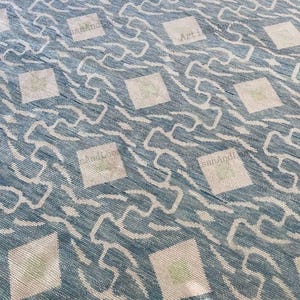 Oushak rug 8x10 Grey Turkish Wool Hand-knotted Vintage Modern large Area Rug 9x12 for living room, Bedroom, Kitchen and home decor gifts Rug