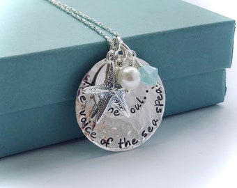 Enamel Necklace Boat In The Sea Ocean Jewelry Sailing Ocean Necklace Nautical Marine Jewelry Statement Necklace Sea Necklace