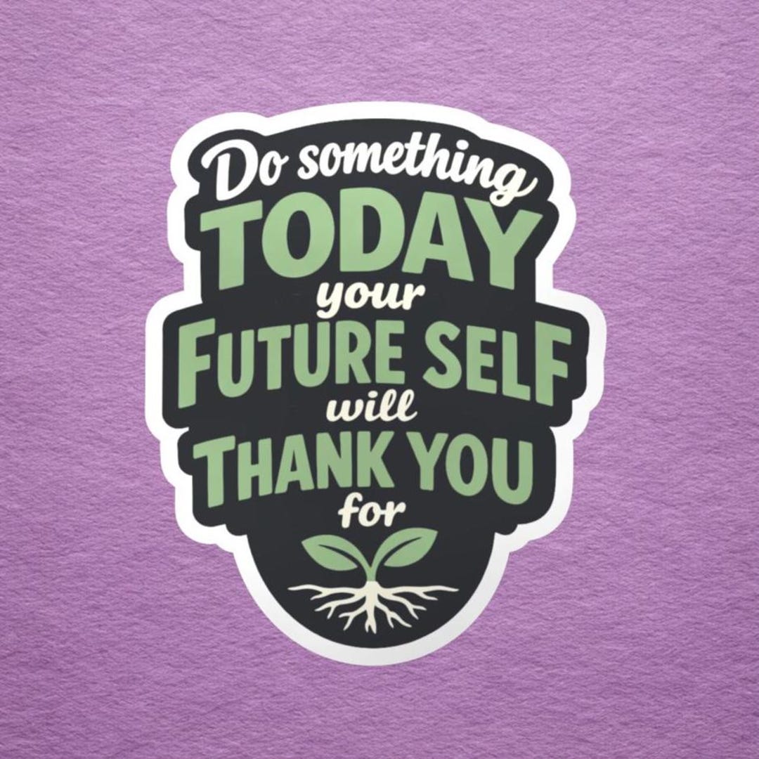 Motivational Quote Sticker: Positive Affirmation Vinyl Decal, Glossy or ...