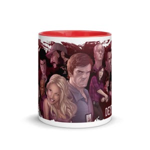 I love Dexter blood spatter coffee cup and mug