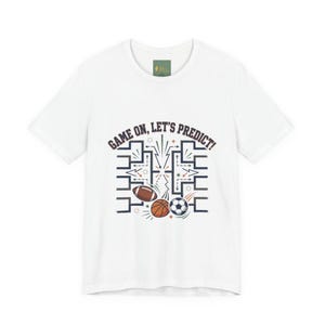 Camiseta de los playoffs de baloncesto / Camiseta con predicciones para aficionados al deporte