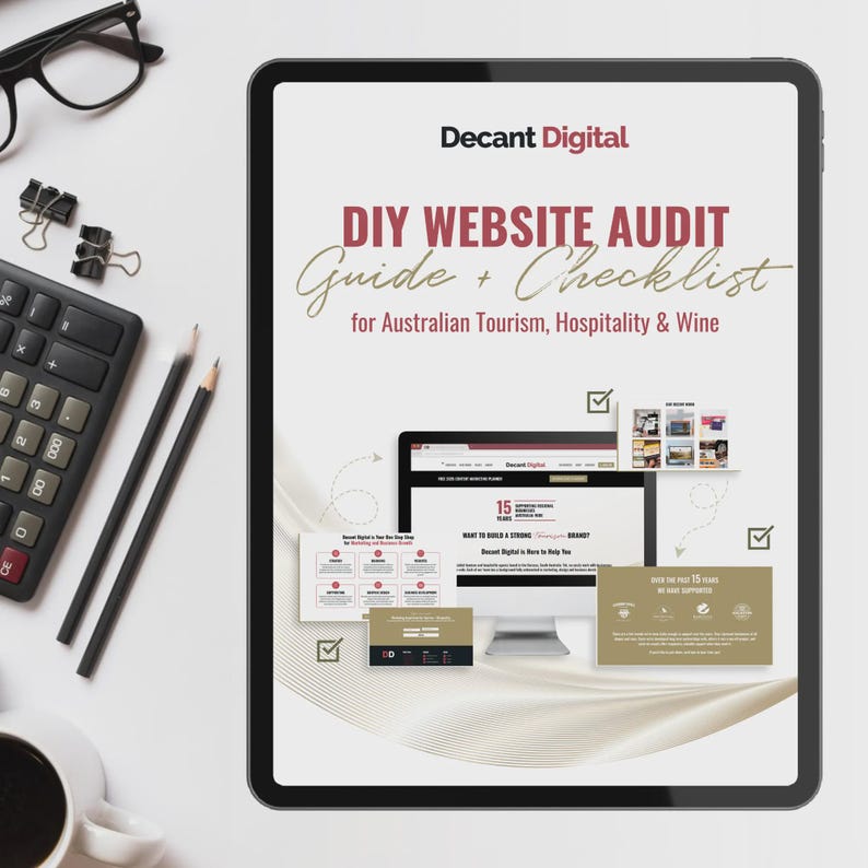 DIY Website Audit Guide + Checklist for Tourism, Hospitality & Wine ...