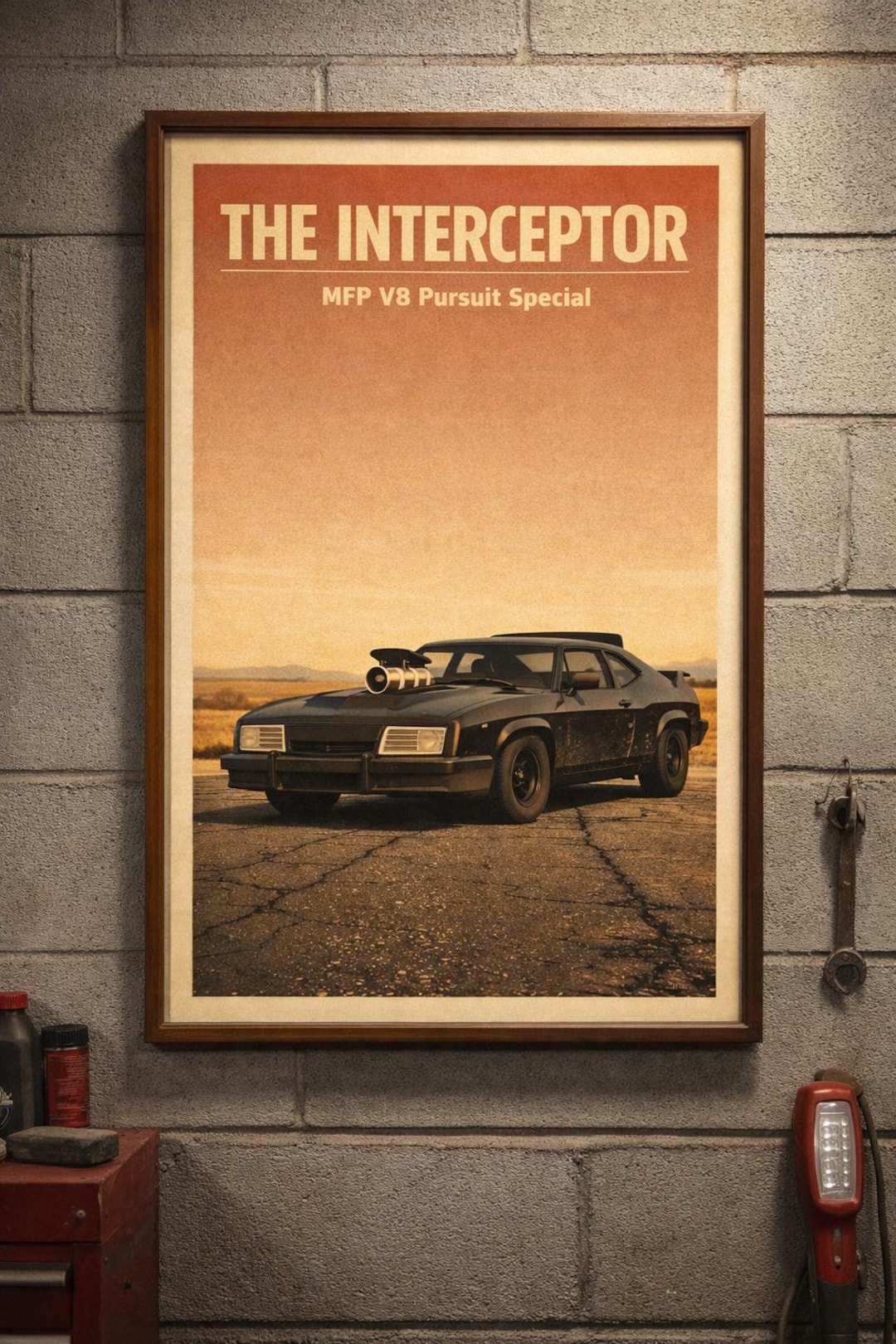 Interceptor Poster Mad Max Interceptor Poster Digital Download - Vintage Movie Car Print ...