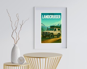 TOYOTA LAND CRUISER 70周年記念ポスター 額縁付き il_340x270.8258443492_4n7r.jpg