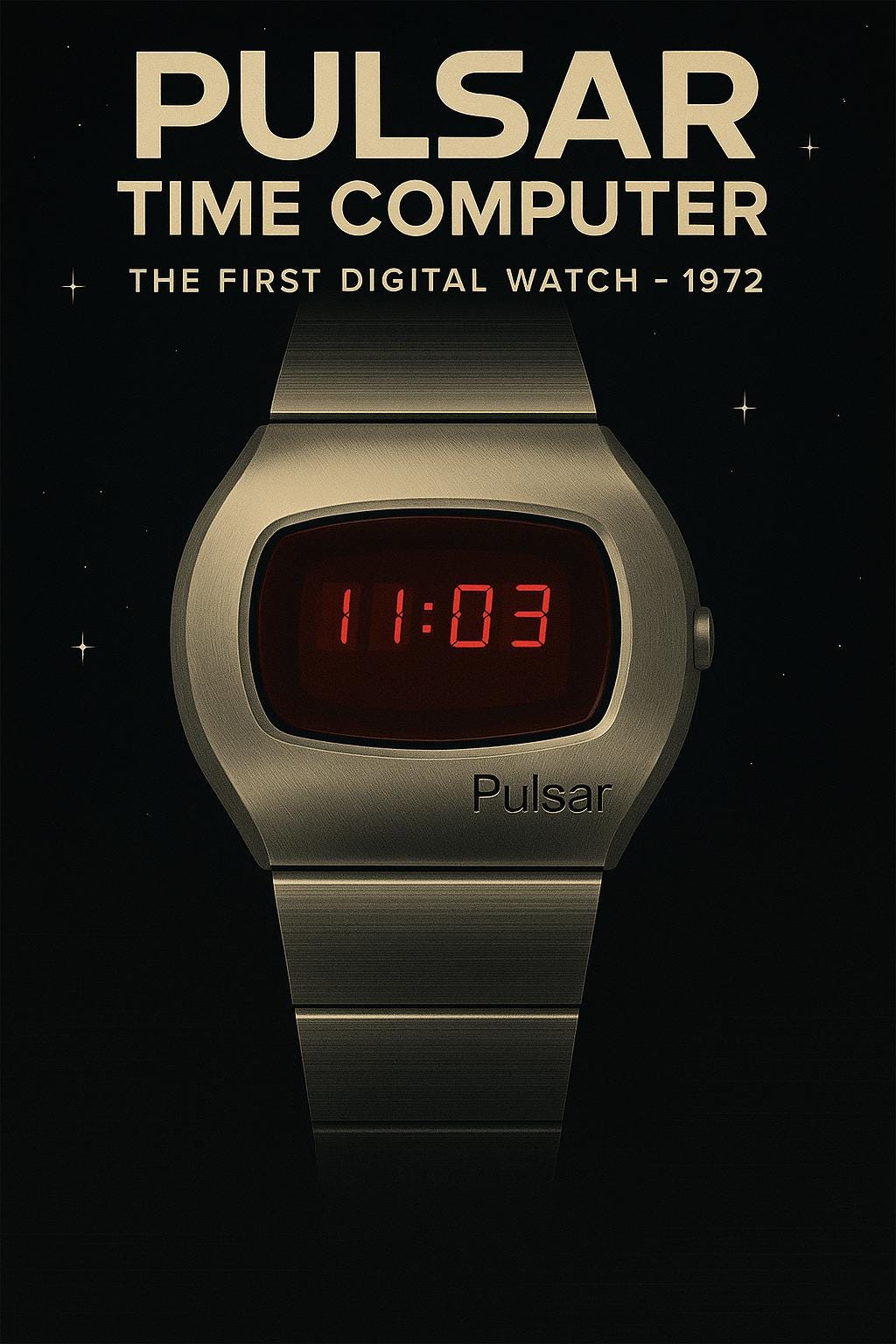 pulsar first digital watch 1972