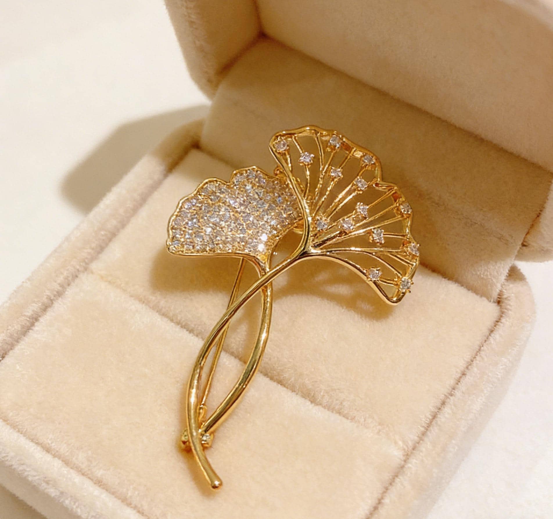 Gold Dress Brooch - Etsy