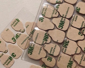 288 Stück extra starke Klebestreifen für Press-Nägel｜Größenspezifische Klebestreifen für Nägel｜Leichtes Abziehpapier｜Anfängerfreundlich｜ultradünne Streifen