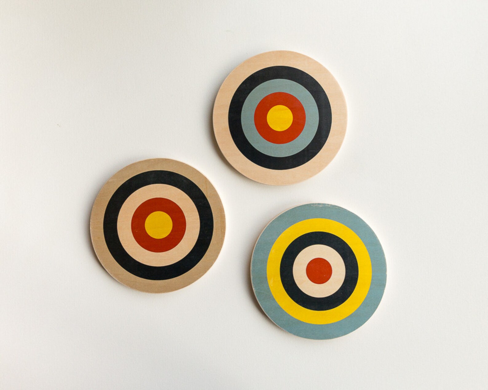 Target 10 Circle Wall Decor Bull's Eye Art Target Wall Etsy