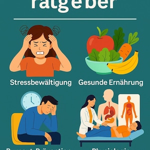 Understanding & Preventing Burnout - PDF Health Guide with Home Remedies, Nutrition and Tips for Stress Relief, Fasting and Medicinal Plants, PDF