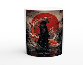 White ceramic mug