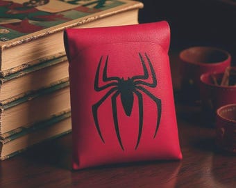 Handmade Mini Leather Wallet – Slim Vintage Card Holder