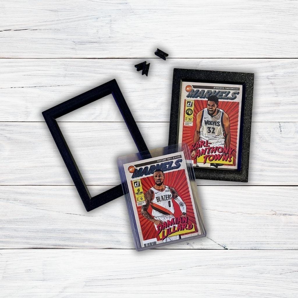 Modular Card Display Frames: Wall Mount Grid / Standing Frame for Top ...