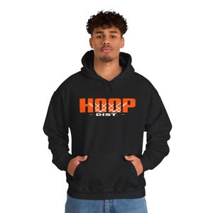 Basketball Hoop Unisex Hoodie, Sportswear, Gift for Athletes and Fans, Cozy Pullover for Game Days, Unisex Heavy Blend Sweatshirt