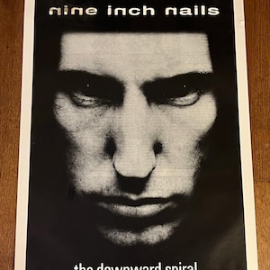 RARE Vintage Inch Nails Poster 1994