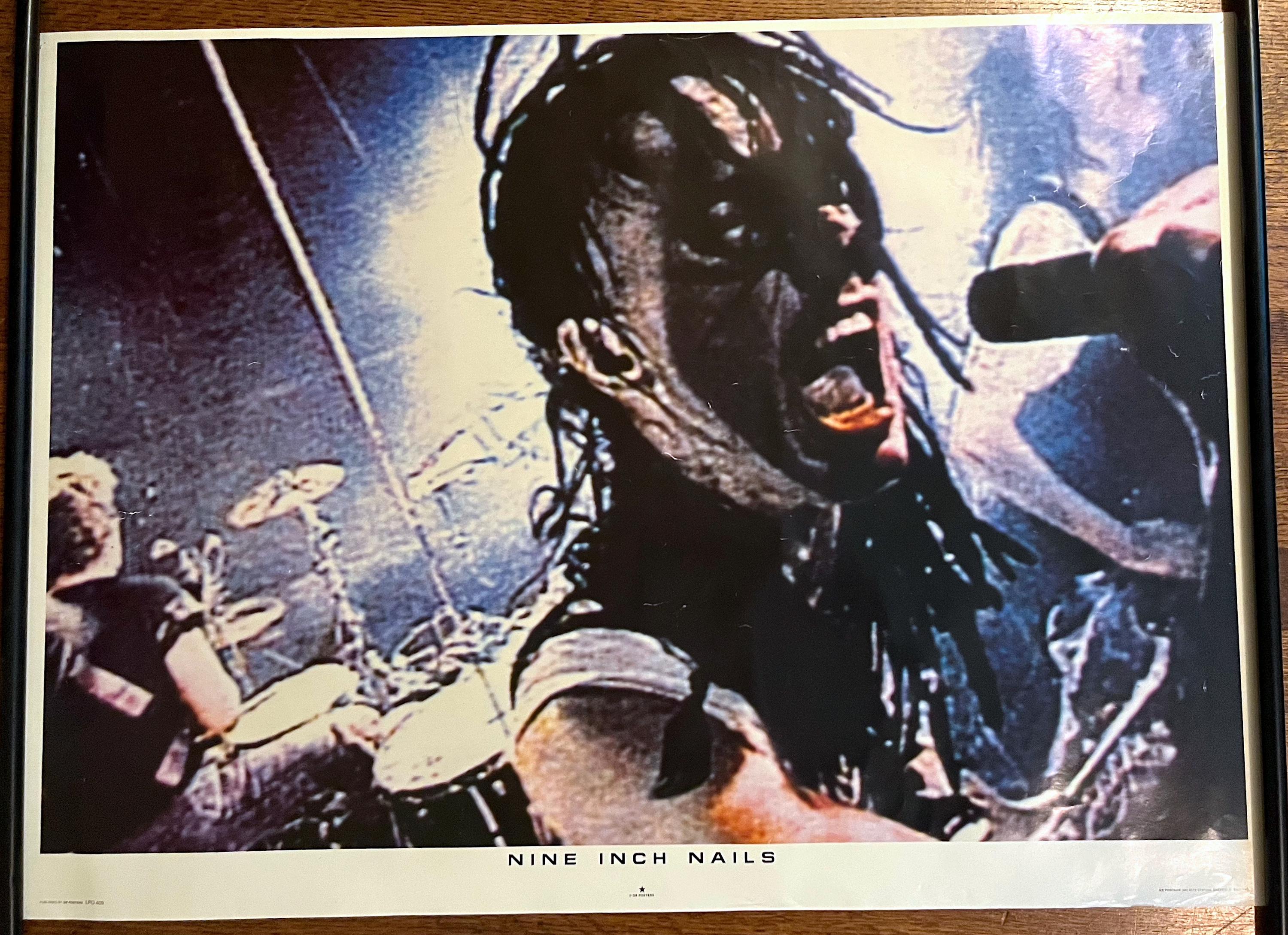 RARE Nine Inch Nails Vintage Poster Pretty Hate Machine - Etsy