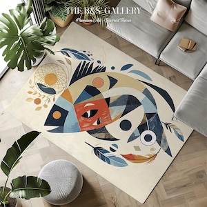 Fish Fairycore Decor With Dark Cottagecore Vibes, Woodland Botanical Rug, Turkish Blanket and Victorian Floral Details - Cozy Autumn Spaces
