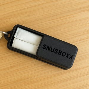 Snusboxx - Caja de almacenamiento elegante y práctica