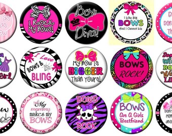 Pin Back Button Badge 1 Lot of 15 Buttons HARAJUKU LOVERS
