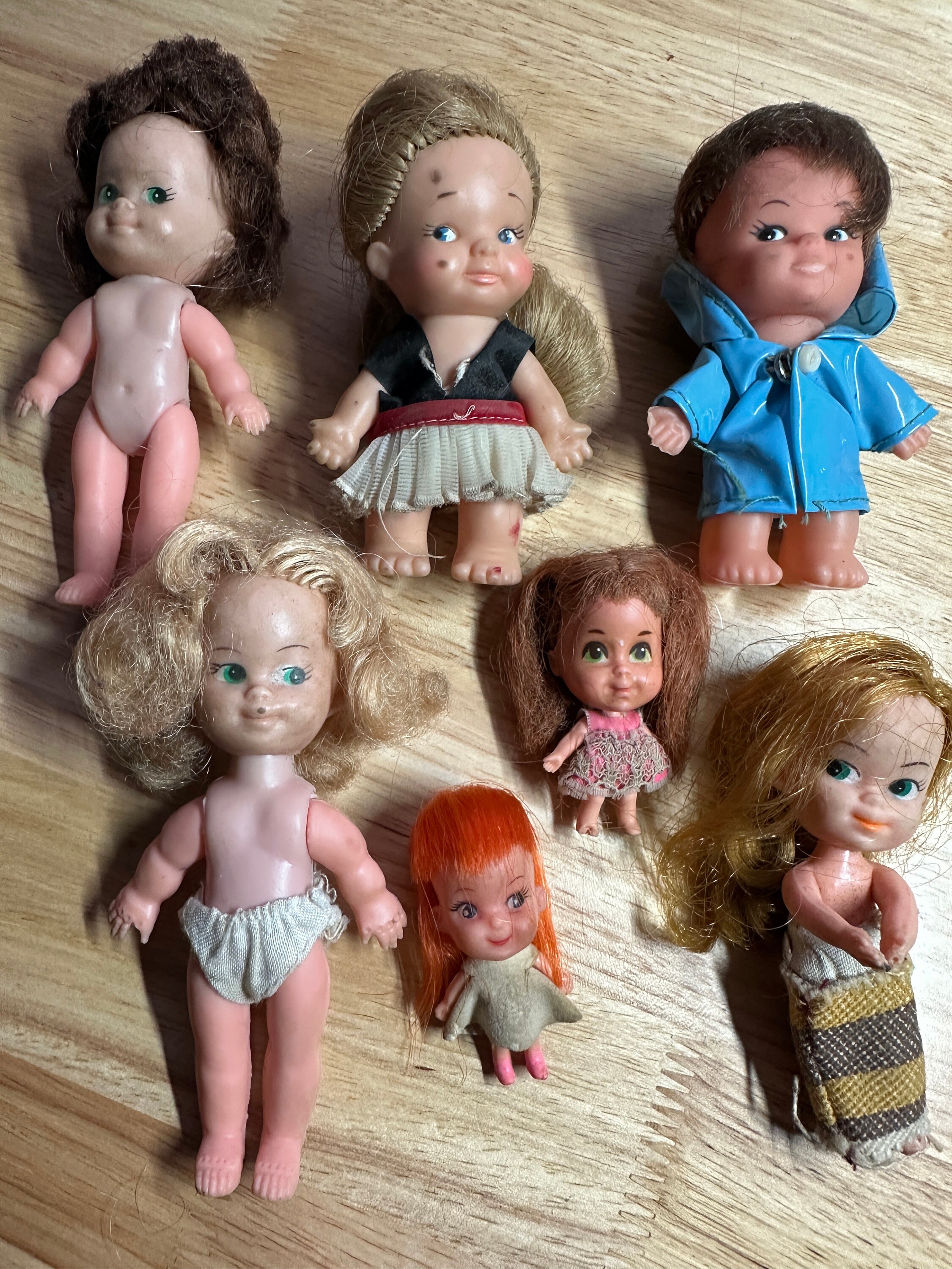 Determined　1968　Pocket Doll　シュローダー Rare Bagged 60s Determined Schroeder Pocket Doll Vintage