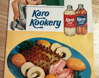 Livret de recettes vintage des années 40 Livre de recettes Karo Kookery Sirop