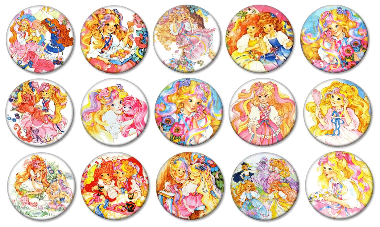 Pin Back Button Badge 1 Lot of 15 Buttons HARAJUKU LOVERS
