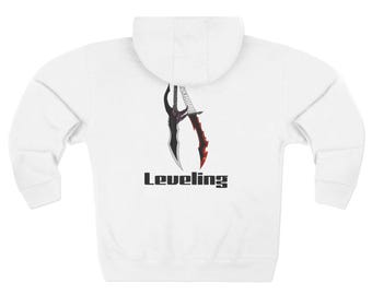 Anime Daggers Zip Hoodie – Korean Inspired Design