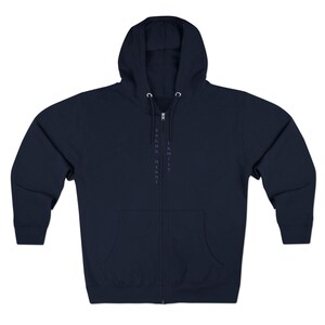 Ohana Stitch Tortoise Unisex Zip Hoodie, Forget Me Not Flower Design, Family Sweatshirt, Cute Hooded Jacket, Unique Gift, Stitch Lover image 12
