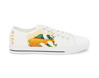 Cartoon Print Low Top Sneakers: Men's Casual Summer Shoes