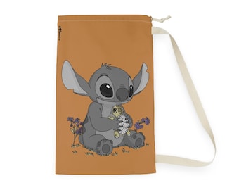 家族の名言が刺繍されたランドリーバッグ：丈夫なポリエステル製巾着バッグ