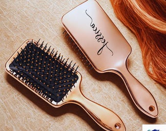 Cepillo de pelo personalizado para dama de honor: un elegante recuerdo de boda