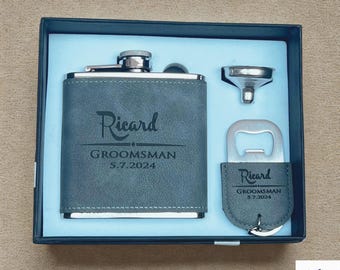 Juego de petaca personalizado