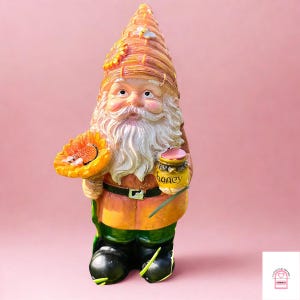 Sunflower Garden Gnome Statue