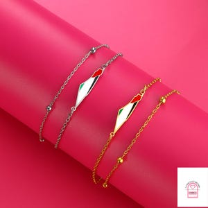 Palestine Flag Bracelet