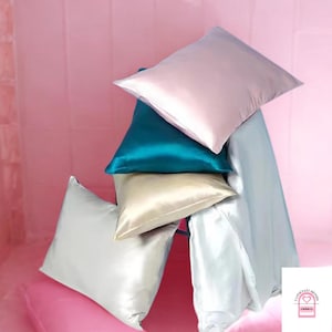 100% Pure Mulberry Silk Pillowcase – Soft Beauty Sleep Pillow Cover