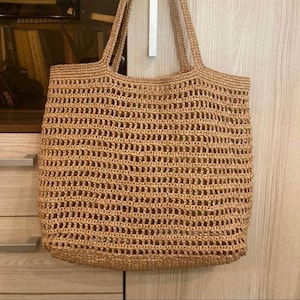Handmade Crochet Beach Bag