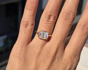 Anello Mabina MY DIAMOND Donna in argento Trilogy con Diamante Lab-Grown 0.27