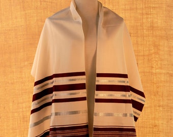 Jewish Tallit, Traditional Jewish Prayer, Jewish Religious Tallit, Wedding Tallit