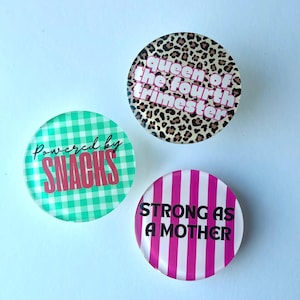 Pop Socket engraçado para nova mamãe | Presente para chá de bebê | Suporte para celular pós-parto | Presente para nova mãe