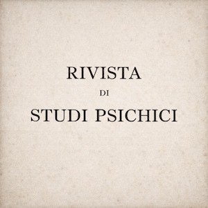 May include: A book cover with the title "RIVISTA DI STUDI PSICHICI" in black, centered on a beige background. The text is in a classic serif font, suggesting a historical or academic publication. The cover has a vintage aesthetic.